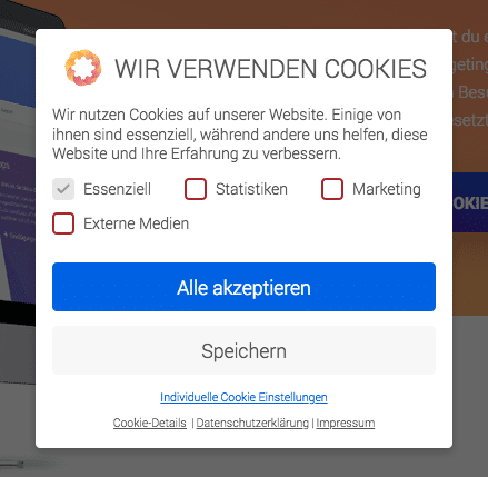 Cookie Banner